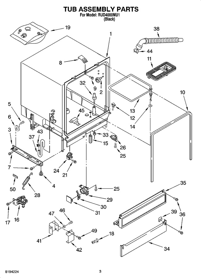 Diagram for RUD4000MU1