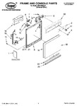 Diagram for 01 - Frame And Console Parts