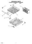 Diagram for 06 - Dishrack Parts, Miscellaneous Parts