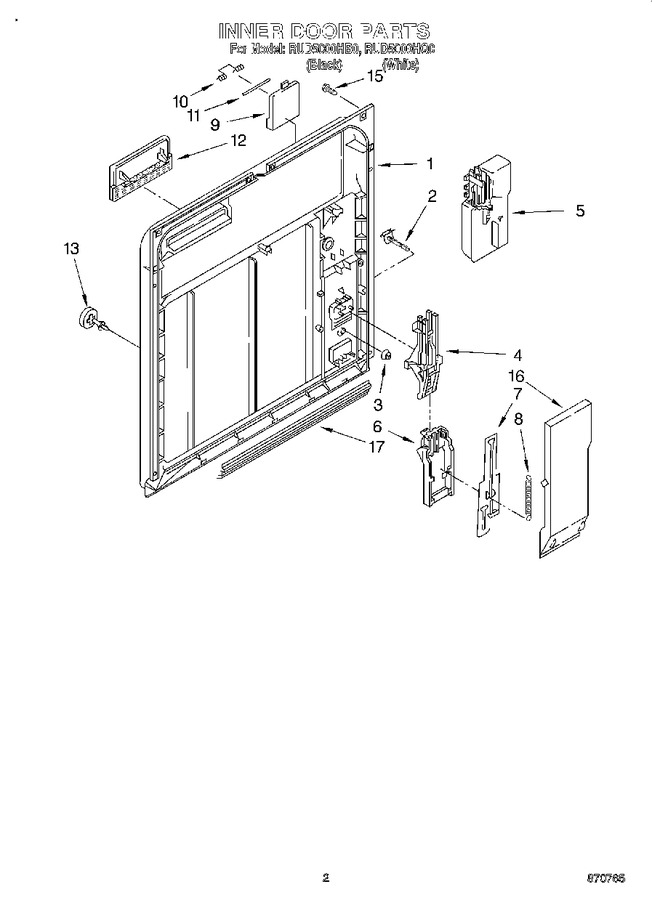 Diagram for RUD5000HQ0