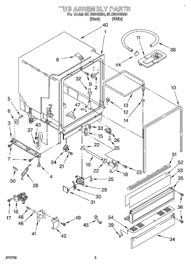 Diagram for RUD5000HQ0