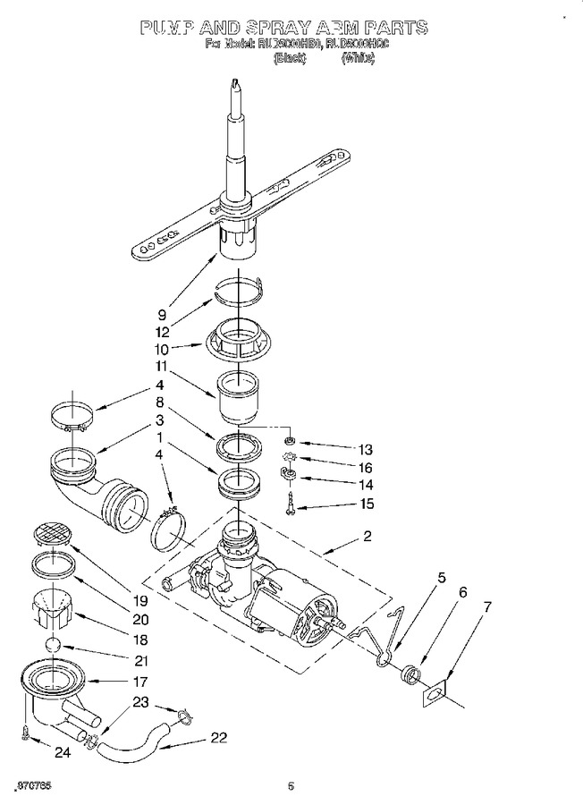 Diagram for RUD5000HB0