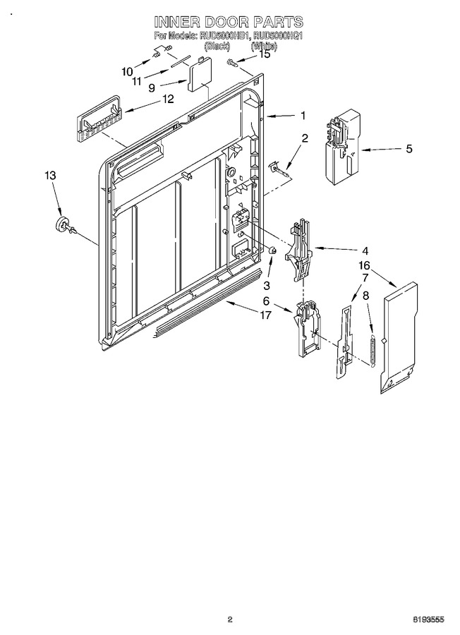 Diagram for RUD5000HB1