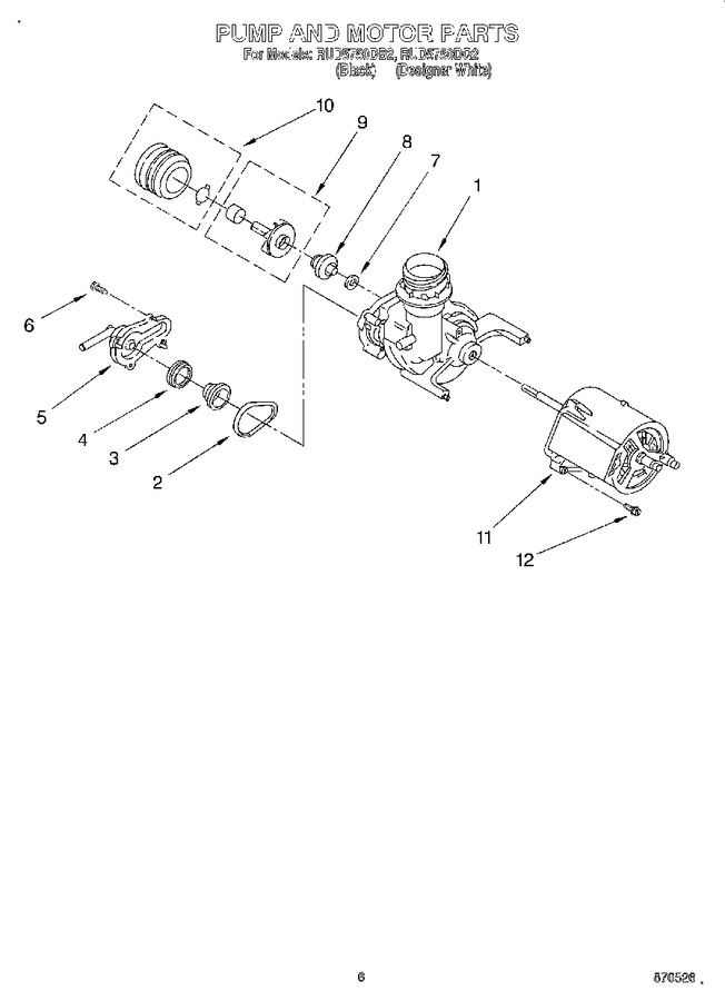 Diagram for RUD5750DB2