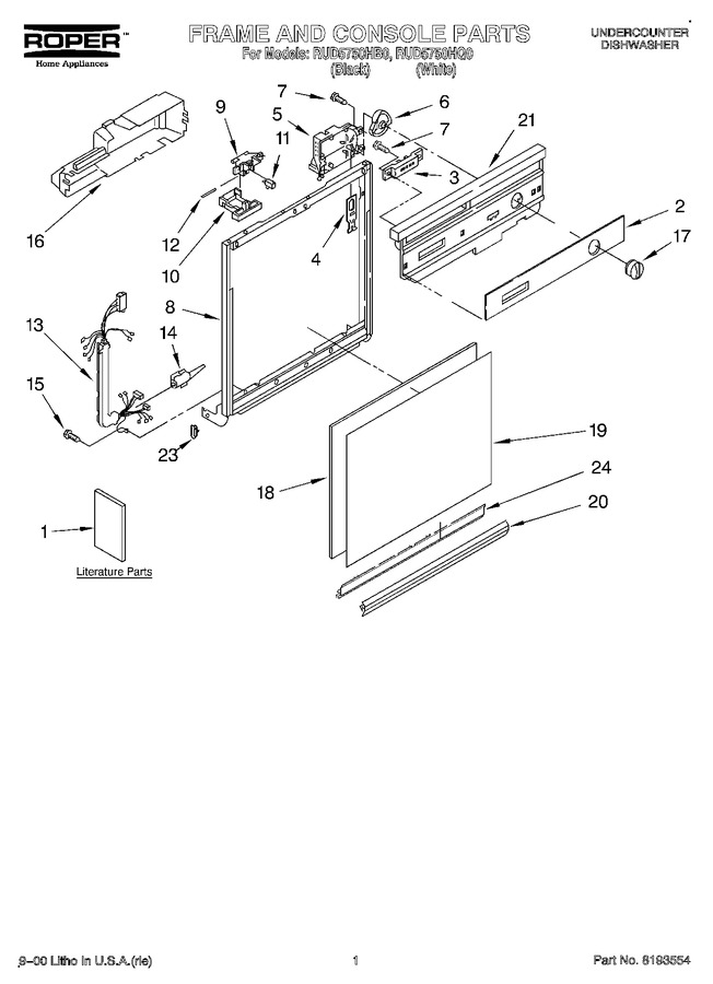 Diagram for RUD5750HB0