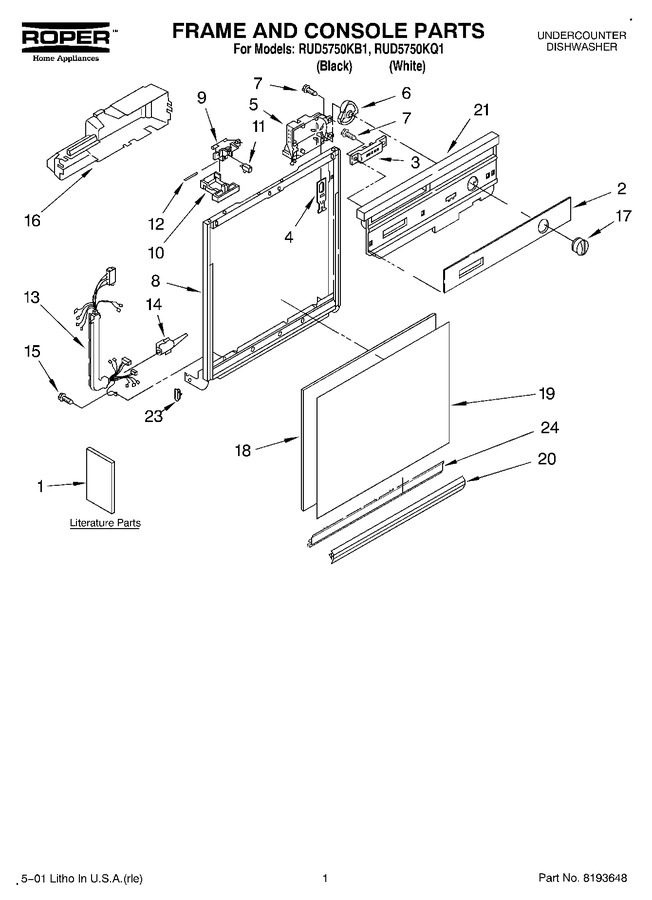 Diagram for RUD5750KQ1