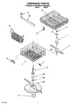 Diagram for 05 - Dishrack Parts, Optional Parts (not Included)