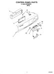 Diagram for 02 - Control Panel Parts