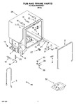 Diagram for 07 - Tub And Frame Parts