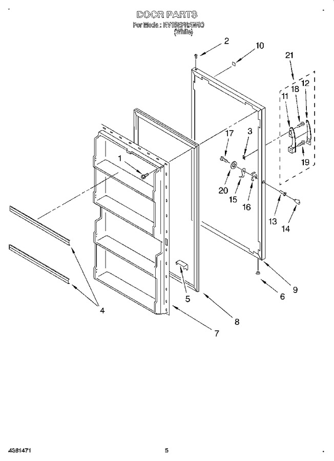 Diagram for RV15EFRAW00