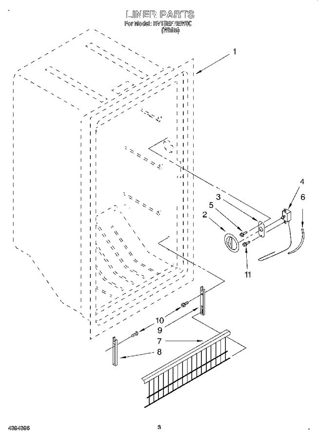 Diagram for RV15EFREW00