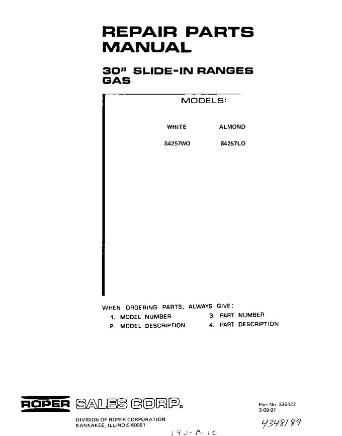 Diagram for S4257^0