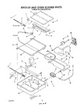 Diagram for 06 - Broiler And Oven Burner