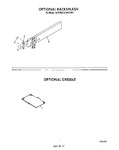 Diagram for 08 - Optional Backsplash , Optional Grid