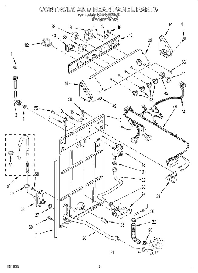 Diagram for SAWS800HQ0