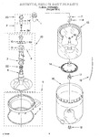 Diagram for 03 - Agitator, Basket And Tub