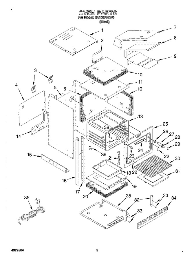 Diagram for SB100PEDB0