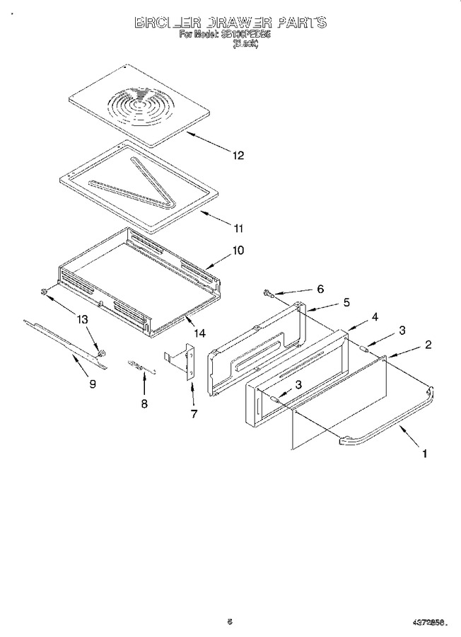 Diagram for SB100PEDB5