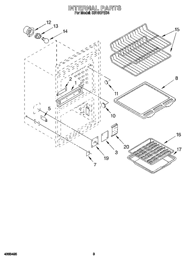 Diagram for SB100PES4