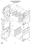 Diagram for 04 - Oven Door, Lit/optional