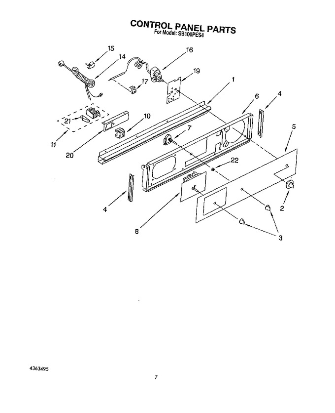 Diagram for SB100PES4