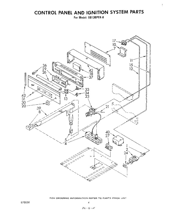 Diagram for SB130PEK0