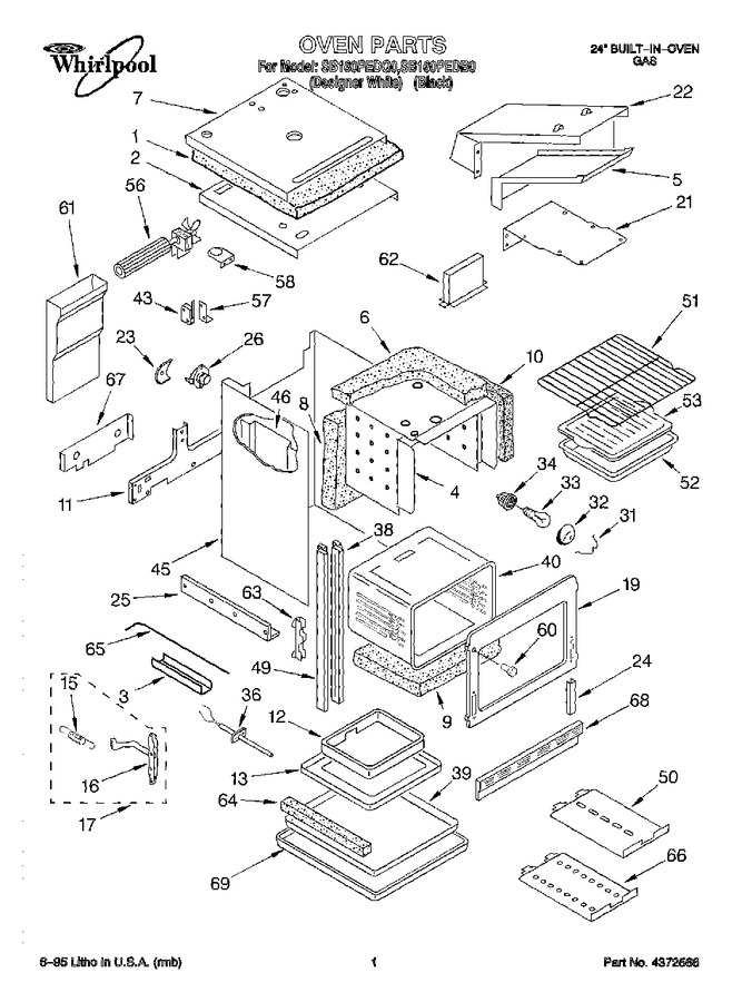 Diagram for SB160PEDQ0