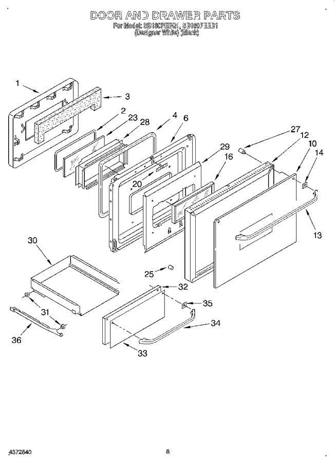 Diagram for SB160PEEB1