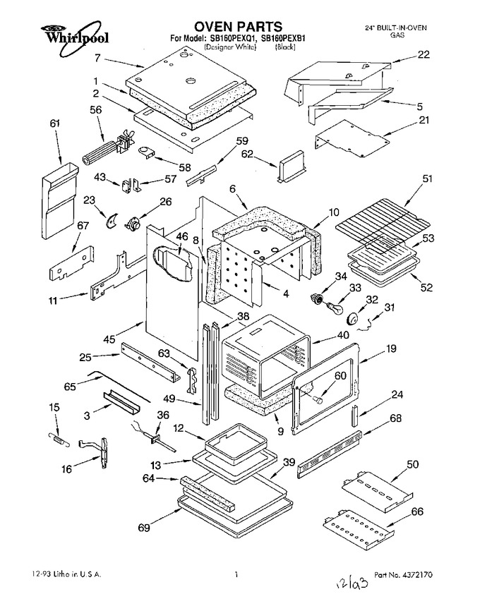 Diagram for SB160PEXQ1