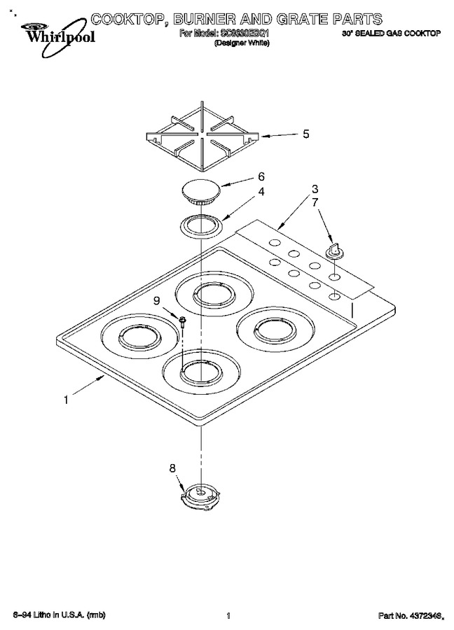 Diagram for SC8630EBQ1