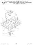 Diagram for 01 - Cooktop, Burner And Grate