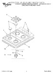 Diagram for 01 - Cooktop, Burner And Grate