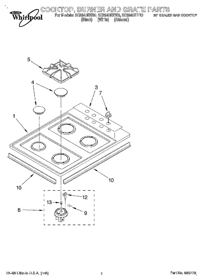 Diagram for SC8640EEW0