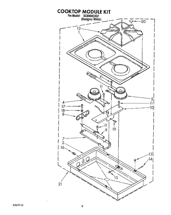 Diagram for SC8900EXQ1