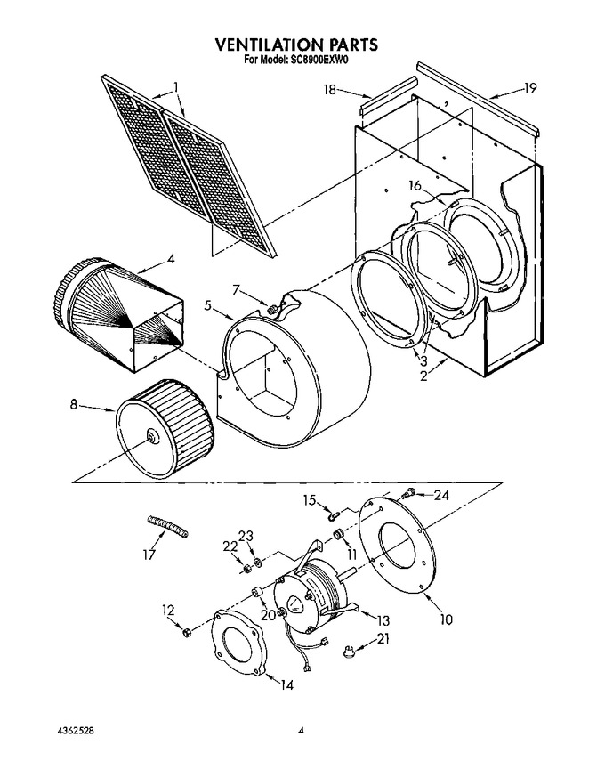 Diagram for SC8900EXW0