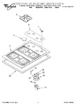 Diagram for 01 - Cooktop, Burner And Grate