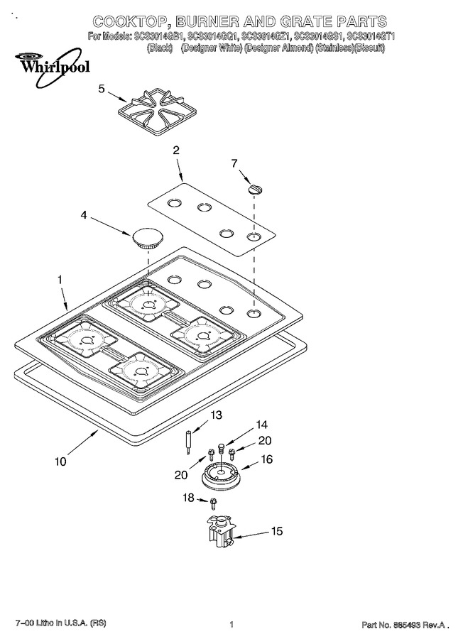 Diagram for SCS3014GB1