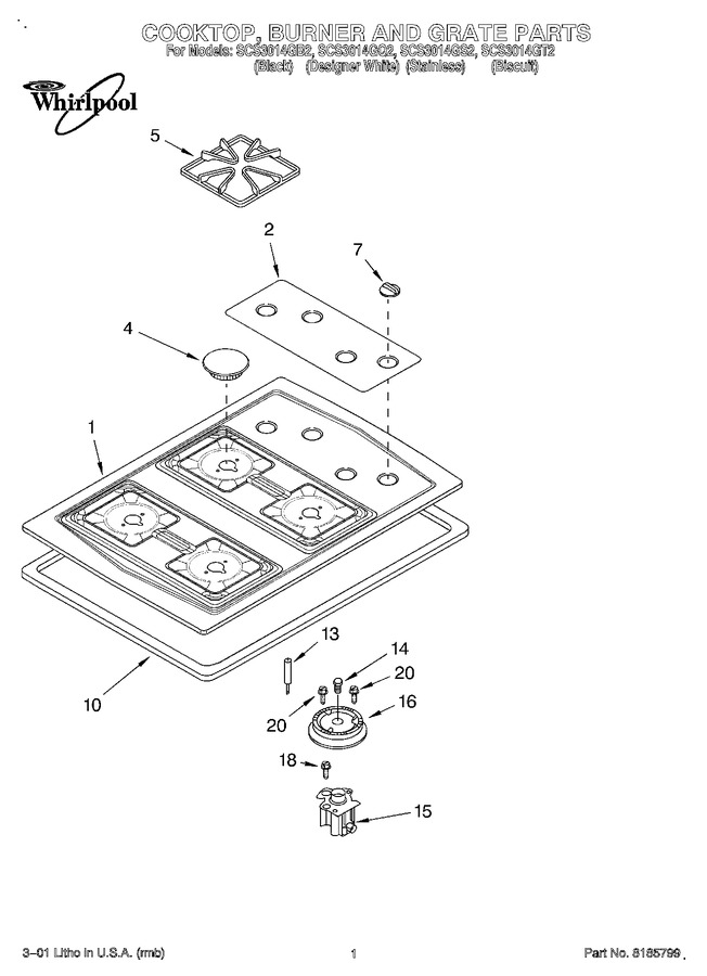 Diagram for SCS3014GT2