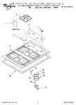 Diagram for 01 - Cooktop, Burner And Grate