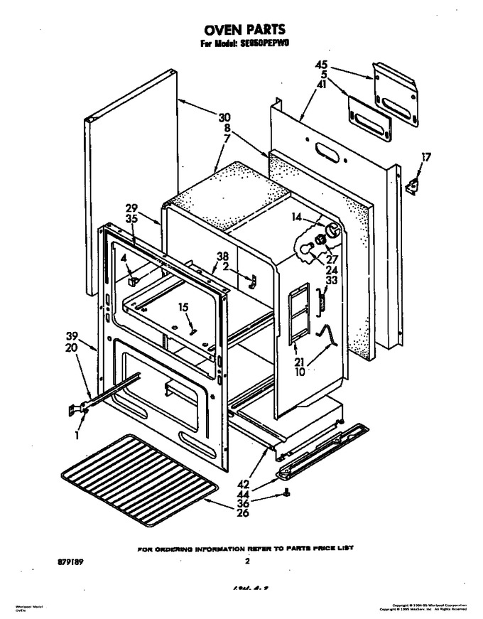 Diagram for SE950PEPW0