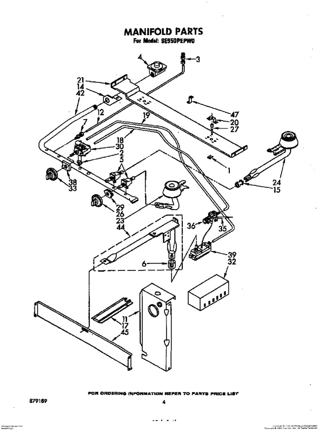 Diagram for SE950PEPW0