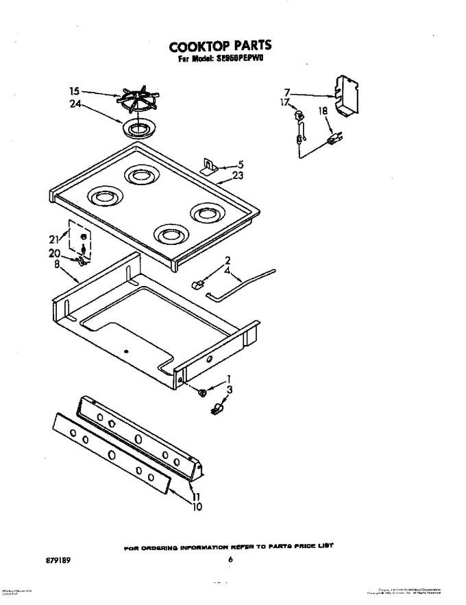 Diagram for SE950PEPW0