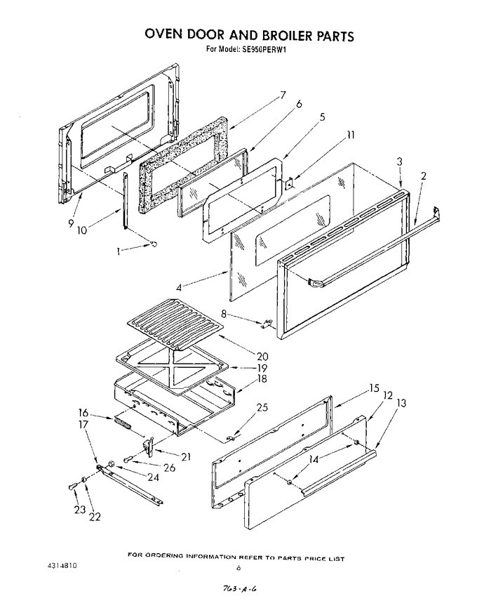 Diagram for SE950PERW1