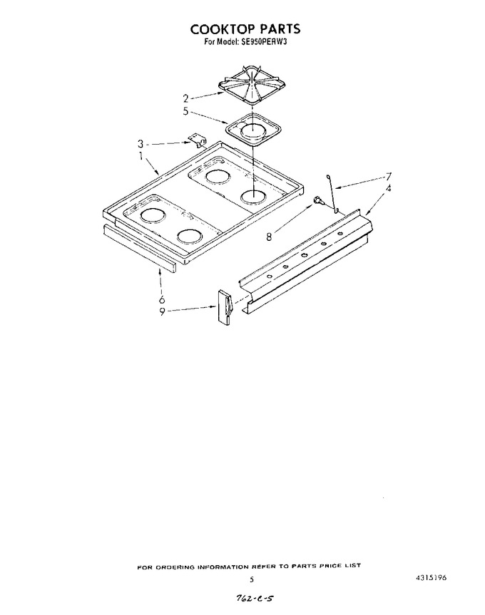 Diagram for SE950PERW3