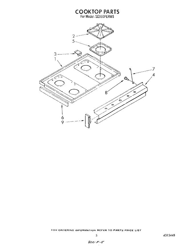 Diagram for SE950PERW5