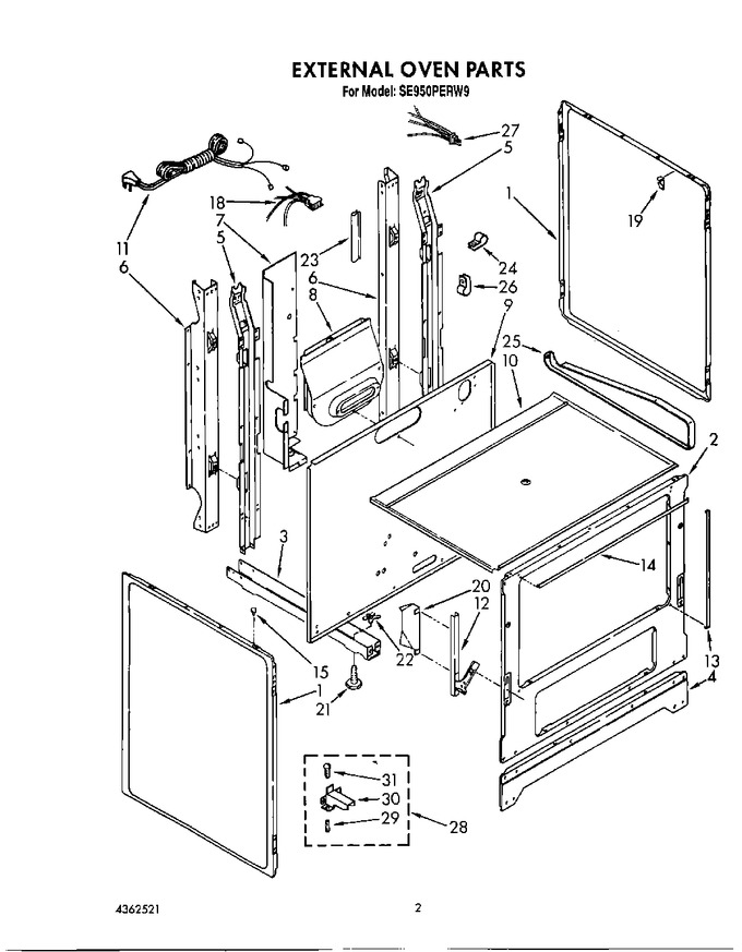 Diagram for SE950PERW9