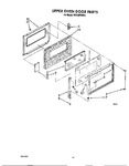 Diagram for 09 - Upper Oven Door