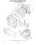 Diagram for 08 - Oven Door And Broiler