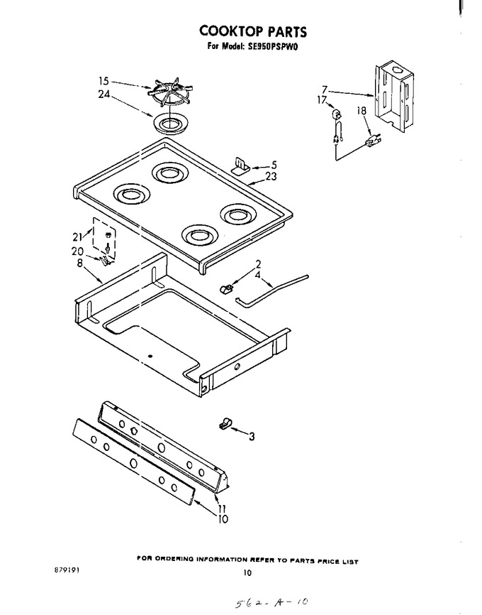 Diagram for SE950PSPW0