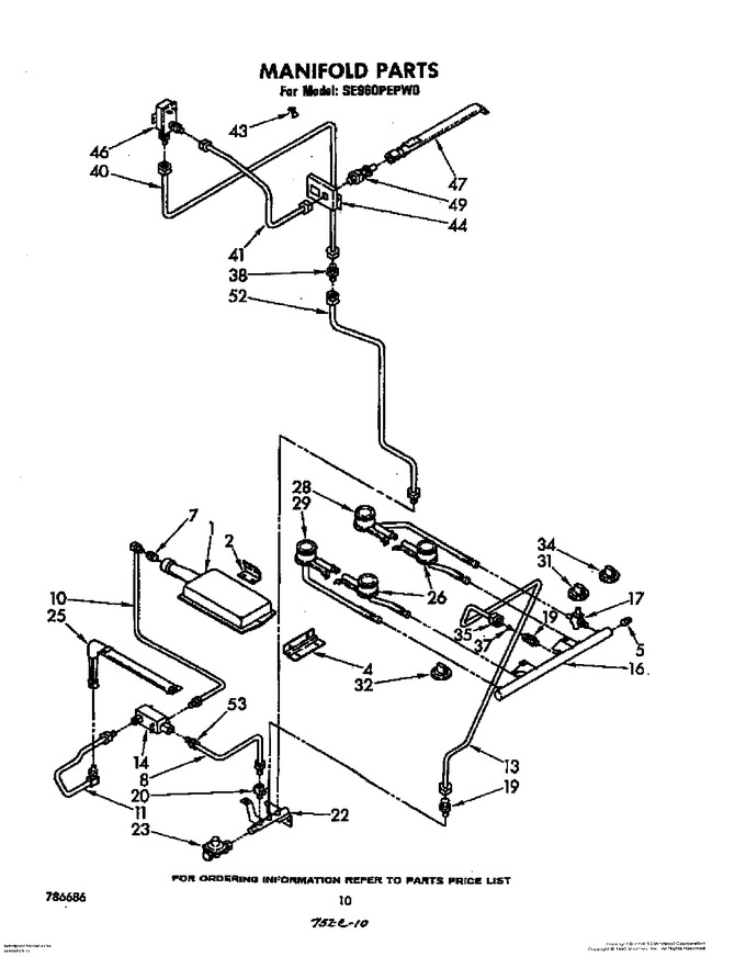 Diagram for SE960PEPW0